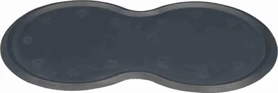 Produktbild von TRIXIE Napfunterlage - dunkelgrau - 45 × 25 cm