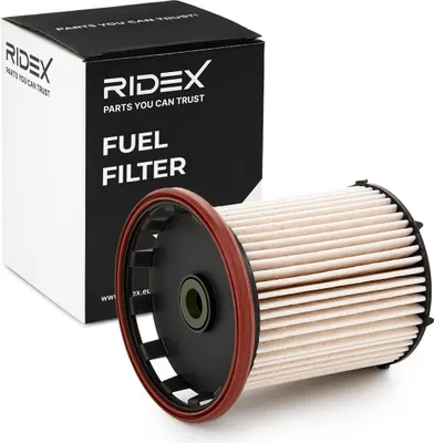 Produktbild von Kraftstofffilter RIDEX 9F0771 Dieselfilter für VW Golf VII Schrägheck (5G1, BQ1, BE1, BE2) Filtereinsatz