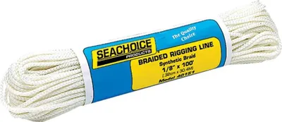 Obrázek produktu pro Opletené lano Seachoice 3 mm bílé 30,5 m bílé 30,5 m