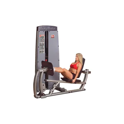 Produktbild von Body-Solid Beinpresse und Wadenmaschine "Pro Dual", Gewichtsblock 95 kg