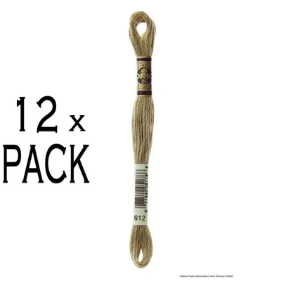 Obrázok produktu pre 12x DMC vyšívacia niť Mouline Special 117MC -612, 6-vrstvová, 8 m, VPE