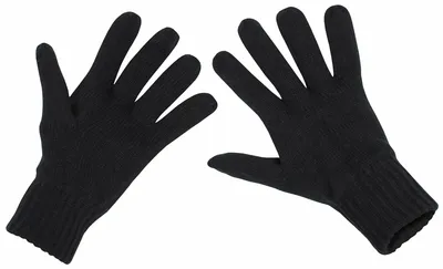 Produktbild von MFH Strick-Fingerhandschuhe,schwarz