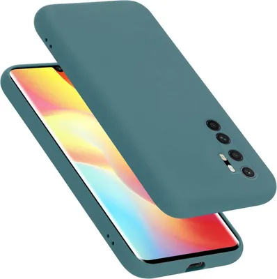 Immagine prodotto di Cadorabo Custodia per Xiaomi Mi NOTE 10 LITE Custodia in silicone per telefoni cellulari Custodia in silicone liquido, custodia protettiva resistente ai graffi e agli urti per Xiaomi Mi NOTE 10 LITE