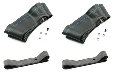 Produktbild von SET: 2x Schlauch 2.75 x 16 Zoll + 2x Felgenband 16 Zoll für Simson S50 S51 S70 Schwalbe Star Sperber Duo