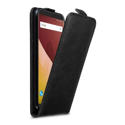 Immagine prodotto di Cadorabo cover per WIKO VIEW PRIME cover protettiva in nero Flip case custodia per cellulare Case Cover