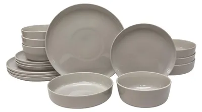 Produktbild von Novel Kombiservice Colori grigio 24-tlg.