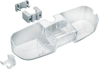Produktbild von WENKO Duschstangen Caddy Dusche Hänge Duschdiener Duschcaddy 3 Fächer Ablagen