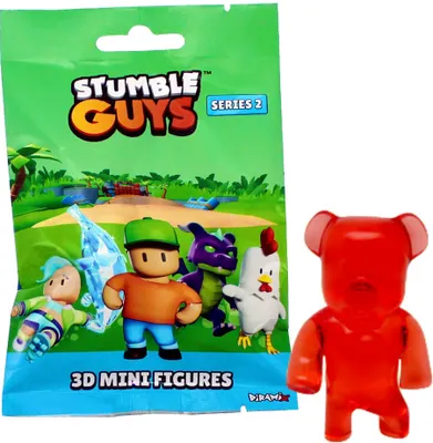 Produktbild von Stumble Guys 3D Sammelfiguren Serie 2 - Figur 21. Cherri Bear (Crystal)