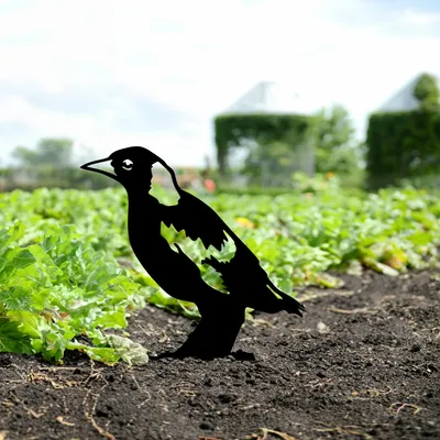Produktbild von Evila Originals, Bird 03, Nachbildungatives Objekt, Schwarz, 37 x 23 cm