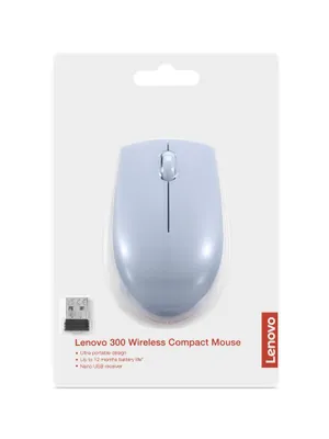 Produktbild von Lenovo 300 frost blue Kabellose Maus