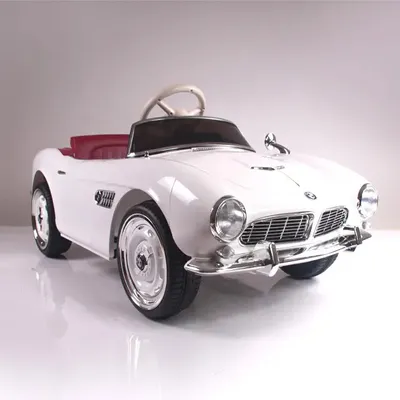 Zdjęcie produktu dla ES-Toys dziecięcy samochód elektryczny Mercedes AMG GT R Coupé, opony EVA, amortyzatory biały