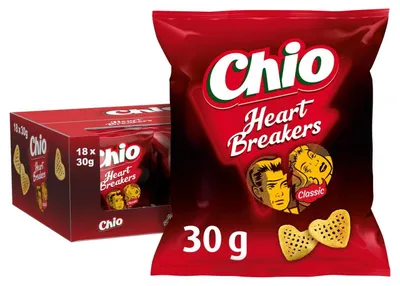 Produktbild von Chio Heartbreakers Snack Mix, 18 x 30g, knusprige Chips-Mischung, 540g
