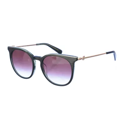 Image de Lunettes de soleil pour femme Longchamp LO693S vert métallisé / marron foncé, 52/18/140
