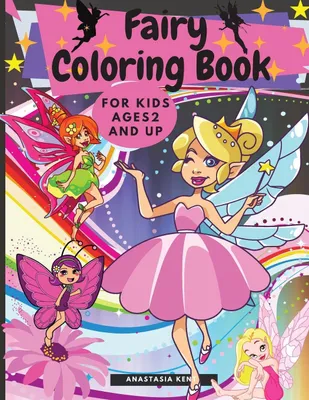 Produktbild von Fairy Coloring Book for Kids Ages 2 and UP
