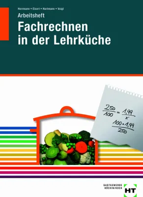 Produktbild von Arbeitsheft Fachrechnen in der Lehrküche