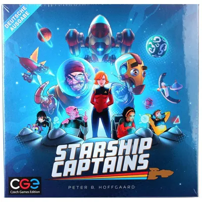 Produktbild von Asmodee Starship Captains, Brettspiel, Genreübergreifend, 12 Jahr(e), 25 min