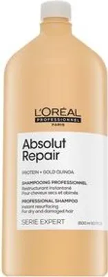 Produktbild von L´Oréal Professionnel Série Expert Absolut Repair Gold Quinoa + Protein Shampoo vyživujúci šampón pre veľmi poškodené vlasy 1500 ml