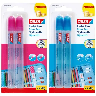 Produktbild von tesa Glue Pen 2x20g Blister