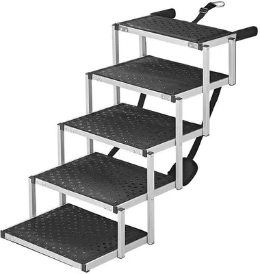 Obrázek produktu pro Hliníkové skládací schody pro psy