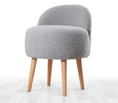 Produktbild von Hanah Home, Rufmee- FLF1152, Grau, Klassische Sitzsäcke, 100% Fauxpelz
