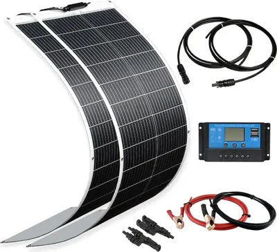 Produktbild von Solarpanel, flexibles Design, hohe Effizienz, 200W Solarkit