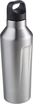 Produktbild von TROIKA HEISS & KALT, 0,6 l, Schwarz, Silber, Polypropylen (PP), Silikon, Edelstahl, Tägliche Nutzung, Reisen, 8,5 cm, 265 mm
