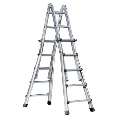 Produktbild von Euroline Premium 31601 Vario-Klappleiter 4x5 Sprossen