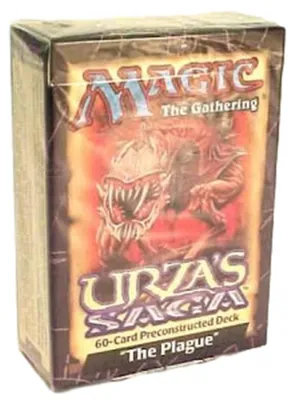 Produktbild von Magic: The Gathering Urzas Saga: The Plague Theme Deck