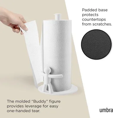 Produktbild von Papierhalter Standard Weiss