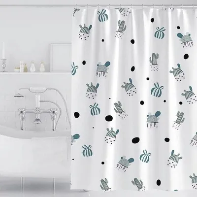 Obrázok produktu pre Vodotesná sprchová záves do kúpeľne, odolná proti plesni, 300 x 200 cm