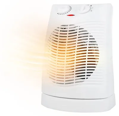 Image de Chauffage électrique oscillant Wintem, 2000 W, avec thermostat réglable