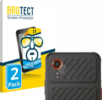 Produktbild von 2x Für Samsung Galaxy XCover 7 Enterprise Edition (NUR Kameraschutz) Schutzfolie BROTECT Displayschutz Display Schutz Folie Klar Transparent