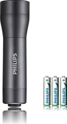 Produktbild von Philips 4000 series SFL4000T/10, Taschenlampe, Schwarz, Aluminium, IPX4, LED, 120 lm