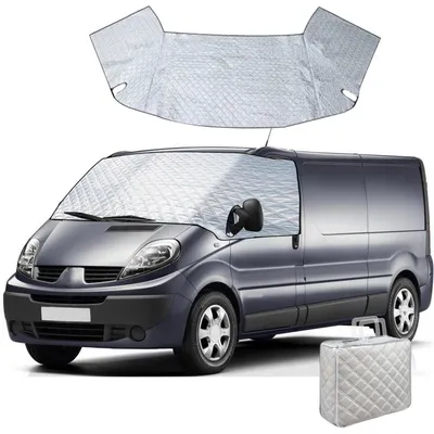 Immagine prodotto di Copertura per parabrezza per Vivaro/Trafic/Primastar, impermeabile, protezione solare, protezione per tutto l'anno