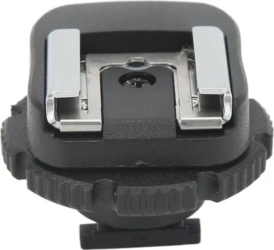 Imagen del producto de Adaptador para cámara Blitzschuh, convertidor de montaje de aluminio y plástico, accesorios para videocámara, compatible con el modelo DCR SR82