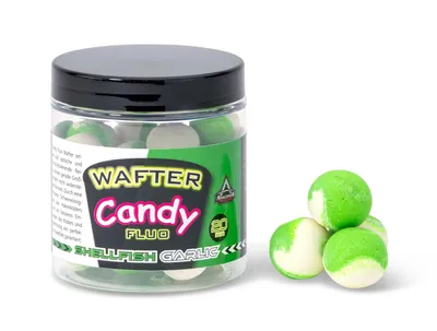 Produktbild von ANACONDA Candy Fluo Wafter 20mm: Garlic/Shellfish