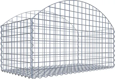 Obrázek produktu pro Gabion s horním obloukem 100 cm x 60 cm x 50 cm (D x V x H)