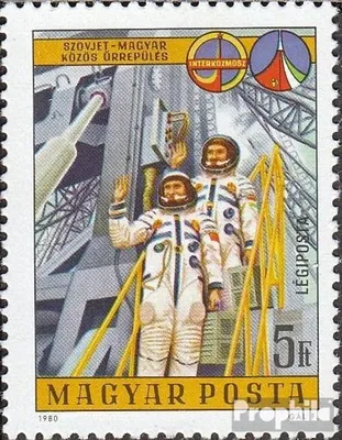 Produktbild von Briefmarken Ungarn 1980 Mi 3430A (kompl.Ausg.) postfrisch Weltraumflug