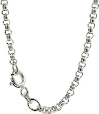 Produktbild von Silberkette Erbskette Länge 80cm - Breite 2,5mm - 925 Silber