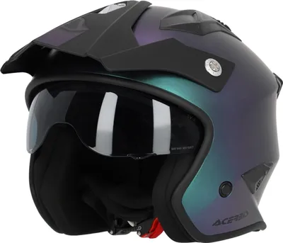 Produktbild von Acerbis Aria Metallic Jethelm, chameleon matt, M (57/58)