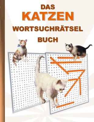 Produktbild von Das Katzen Wortsuchrätsel Buch