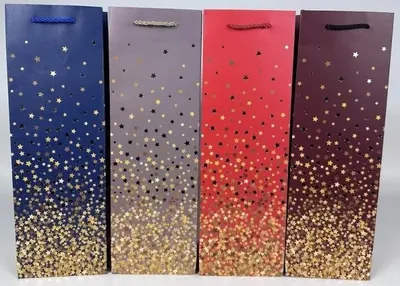 Image de Sac cadeau pour bouteille MIX - Kalpol