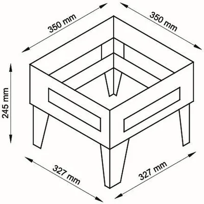 Produktbild von Hängeregistereinsatz ACHR 35 x 35 x 24,5 cm (BxTxH)