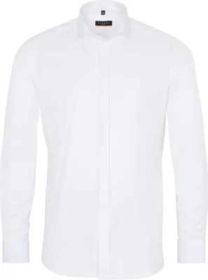 Produktbild von Eterna - Slim Fit - Bügellfreies Herren Langarm Hemd mit Haifisch-Kragen, (8817 F392), Größe:41, Farbe:Weiß (00)