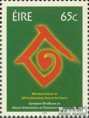 Produktbild von Briefmarken Irland 2004 Mi 1583 (kompl.Ausg.) postfrisch Jahr der Familie