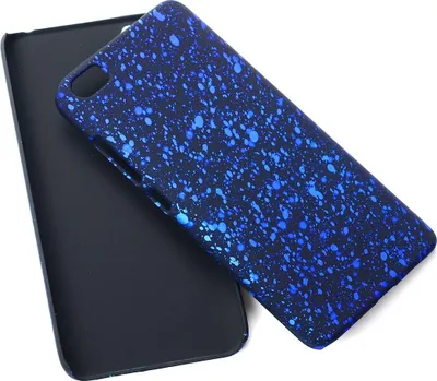 Produktbild von Handy Hülle Schutz Case Bumper Schale für Xiaomi Mi 5 3D Sterne Blau