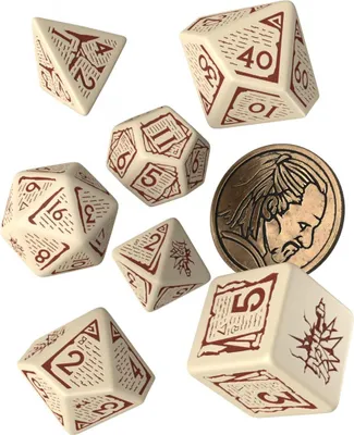 Produktbild von Q-Workshop The Witcher Würfelset Vesemir - Wolf School Edition