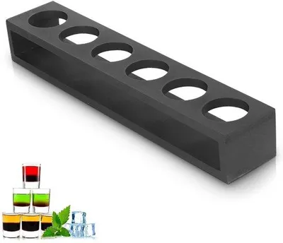 Immagine prodotto di Bicchieri per bevande - Set da 6 pezzi - Set per cocktail - Eleganti - Neri - Facili da pulire