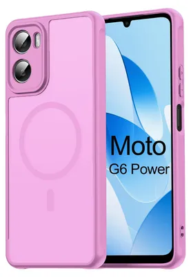 Produktbild von Magsafe Handyhülle für Motorola Moto G06 / G06 Power Hülle Magnet Cover Pink