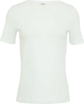 Produktbild von S.Oliver (50) T-Shirt, WHITE 0100 0100 40